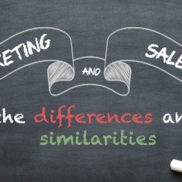 THE DIFFERENCE BETWEEN SALES AND MARKETING